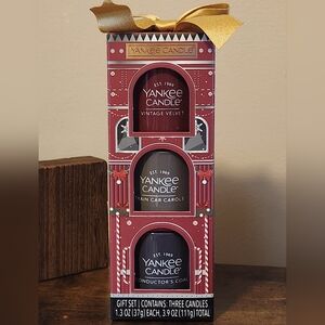 YANKEE CANDLE 3PK MINI CANDLE SET